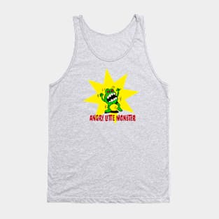 Angry little Monster (lettering) Tank Top